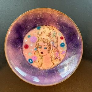DORIS HALL vintage trinket dish